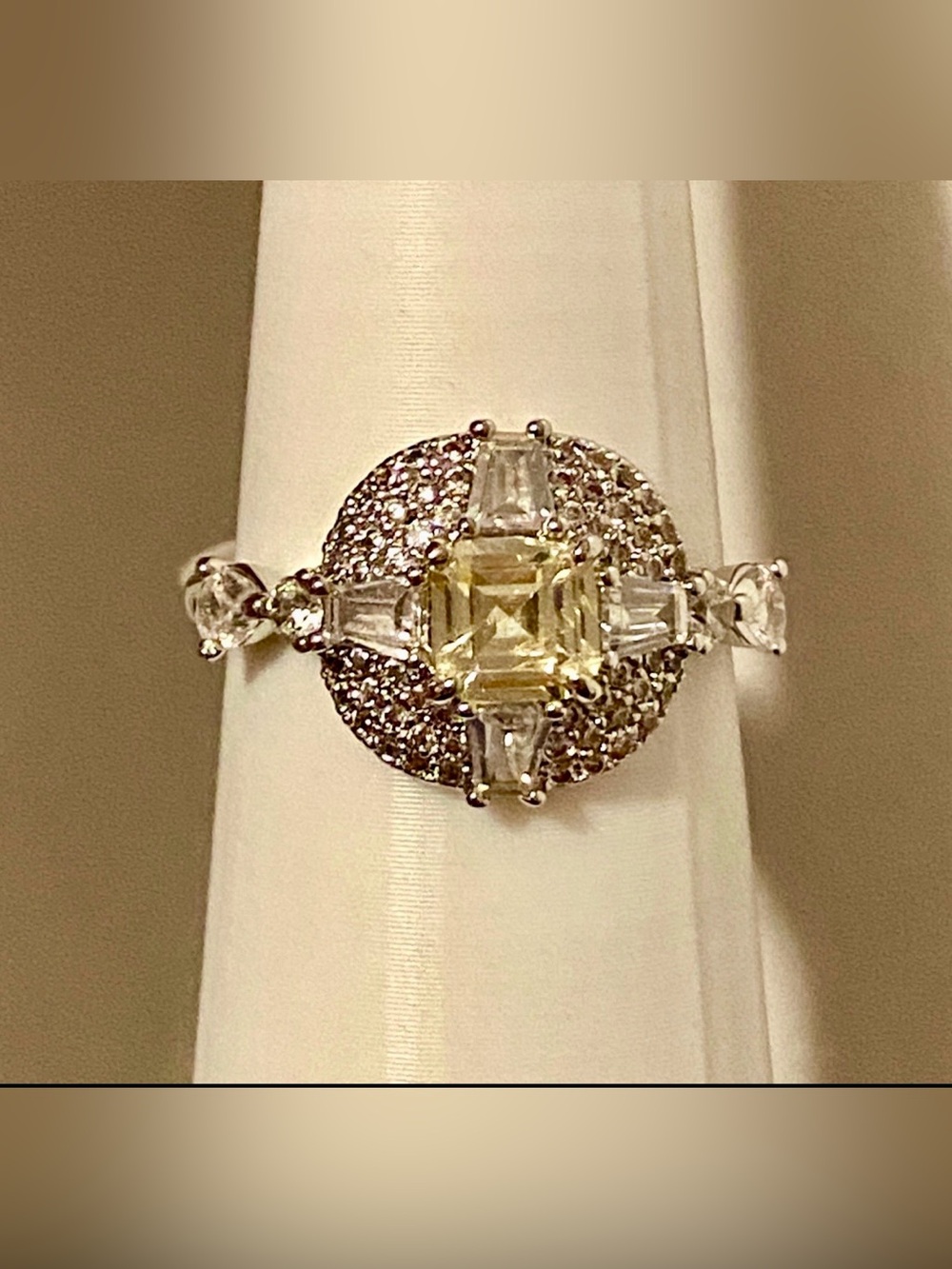 Bomb Party 2026 Lemon CZ Ring